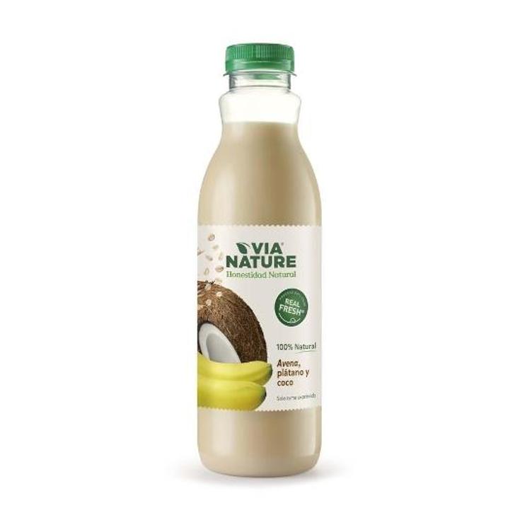 ZUMO REFRIGERADO FRUTAS AVENA VIA NATURE PET 750 ML