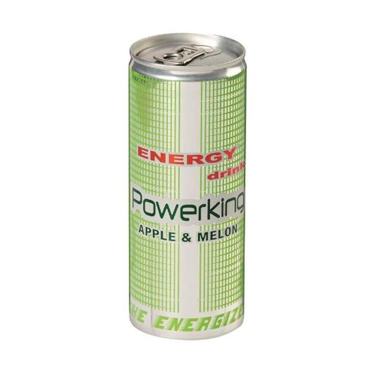 BEBIDA ENERGETICA APPLE MELON POWERKING LATA 25 CL