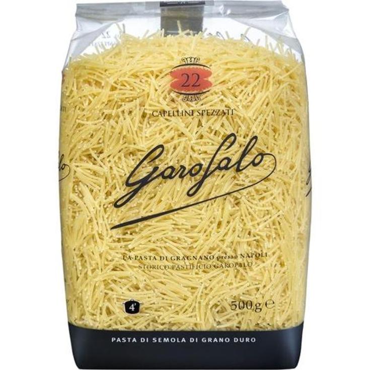 FIDEO CAPELLINI SPEZZATI GAROFALO PQTE 500 GR