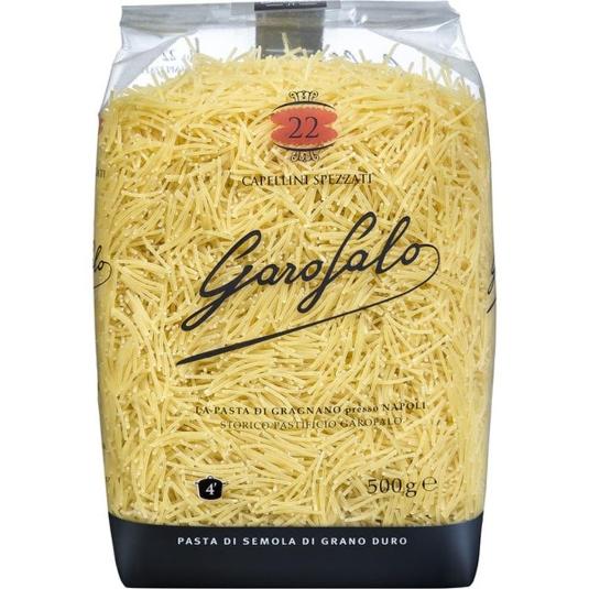 FIDEO CAPELLINI SPEZZATI GAROFALO PQTE 500 GR