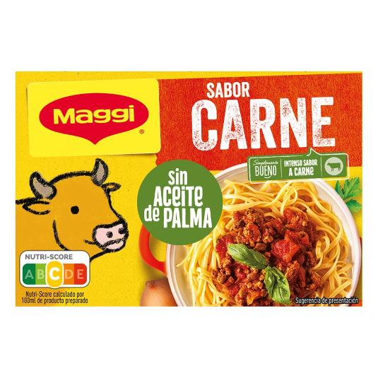 CALDO CARNE 8 PTLLAS MAGGI PQTE 80 GR