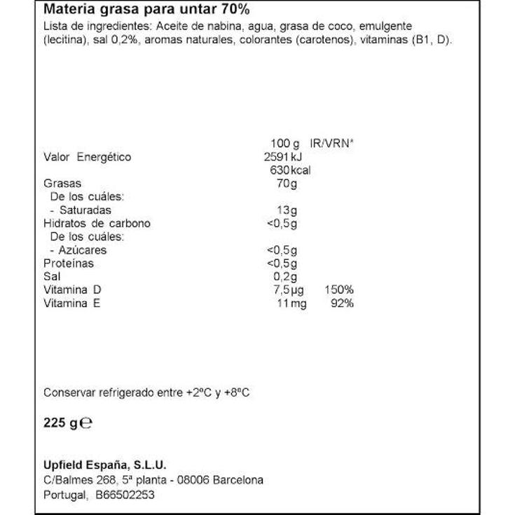 MARGARINA FLORA TRRNA 225 GR