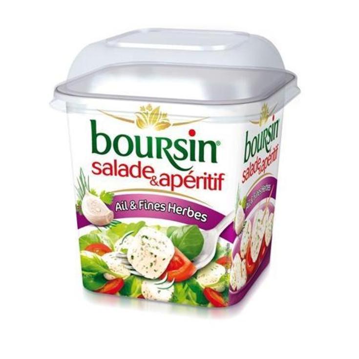 QUESO ENSALADAS AJO FINAS HIERB BOURSIN UNIDAD 120 GR