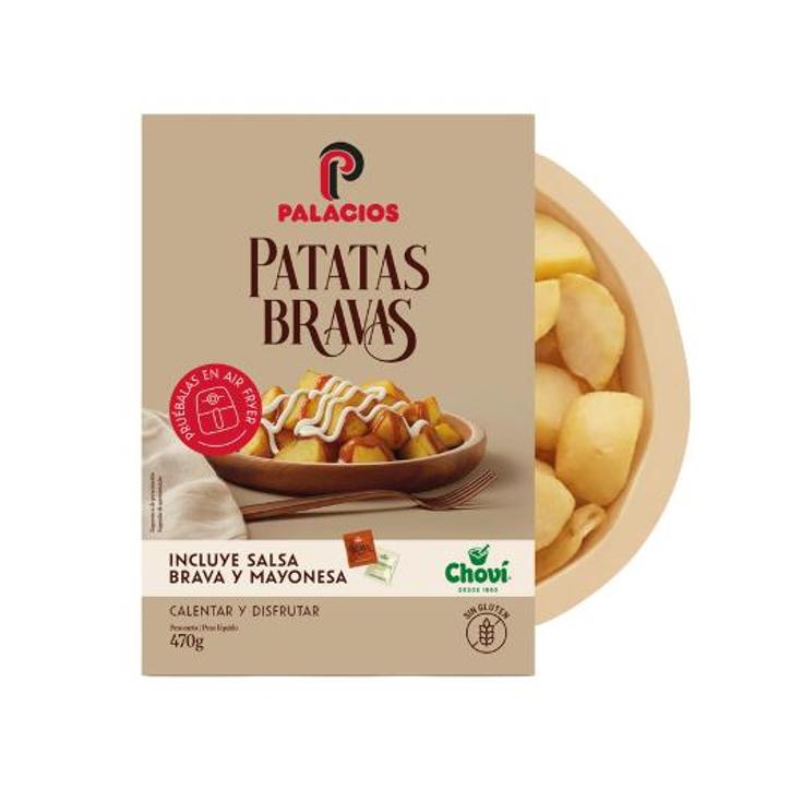 PATATAS BRAVAS REFRIGERADAS PALACIOS UNIDAD 470 GR