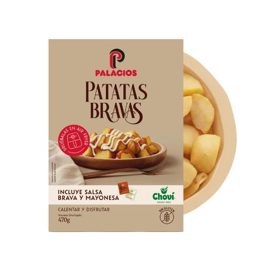PATATAS BRAVAS REFRIGERADAS PALACIOS UNIDAD 470 GR