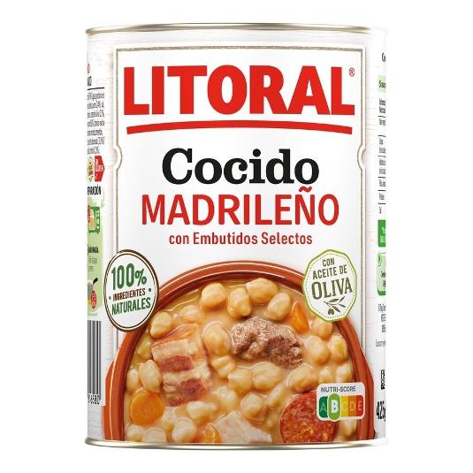 COCIDO ESPAÑOL LITORAL BOTE 425 GR