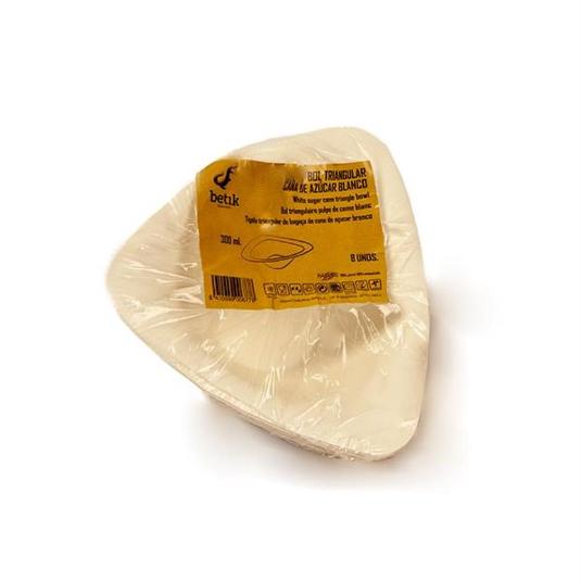 BOWL COMPOSTABLE 300ML BETIK PACK 8 UD