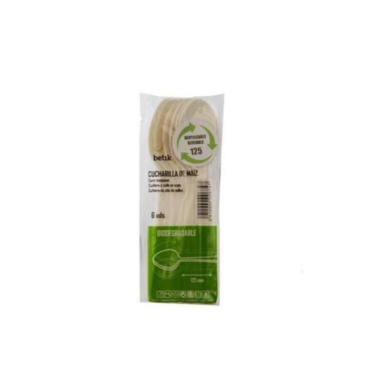 CUCHARILLA BIO MAIZ BETIK PACK 6 UD