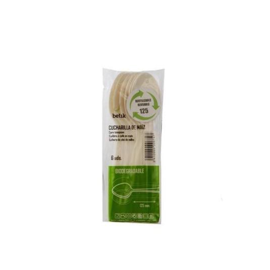 CUCHARILLA BIO MAIZ BETIK PACK 6 UD