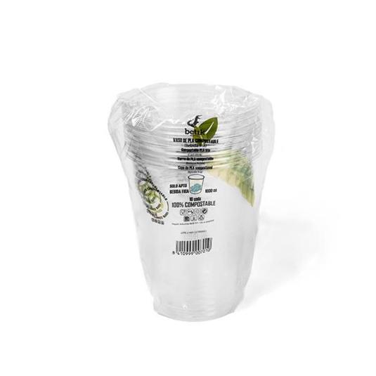 VASO COMPOSTABLE 1LT BETIK PACK 10 UD