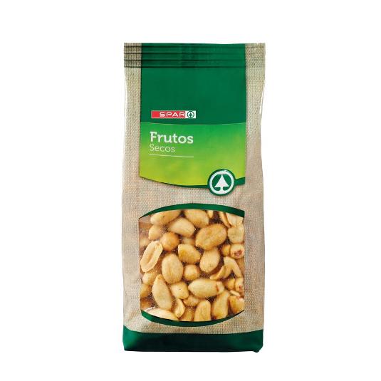 CACAHUETE VIRG REPELADO FRITO SPAR BOLSA 250 GR