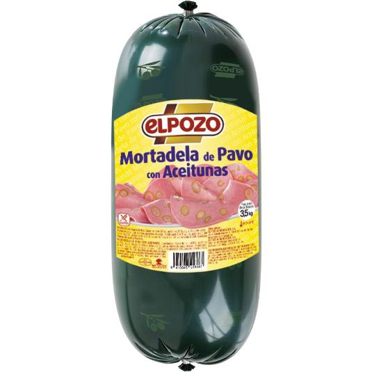 MORTADELA DE PAVO CON ACEITUNAS ELPOZO