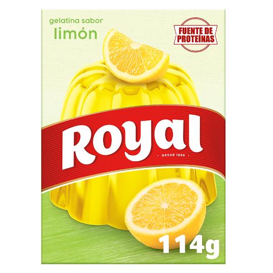 GELATINA LIMON ROYAL PQTE 114 GR