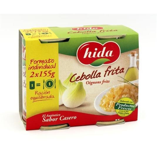 CEBOLLA FRITA 2X155G HIDA PACK 310 GR