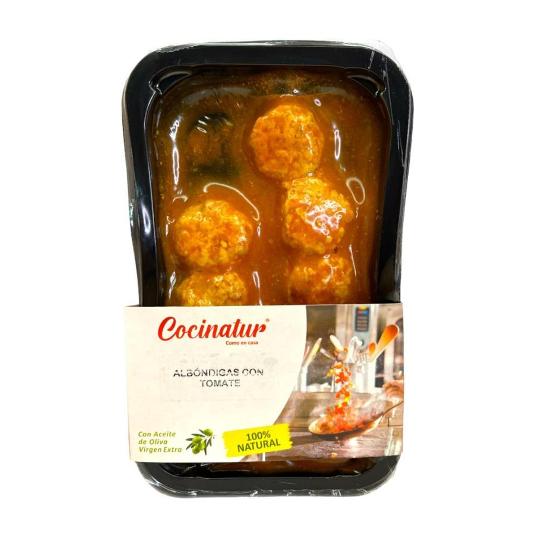 ALBONDIGAS CON TOMATE COCINATUR BDJA 350 GR