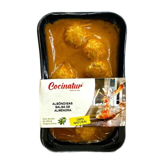 ALBONDIGAS SALSA ALMENDRAS COCINATUR BDJA 350 GR