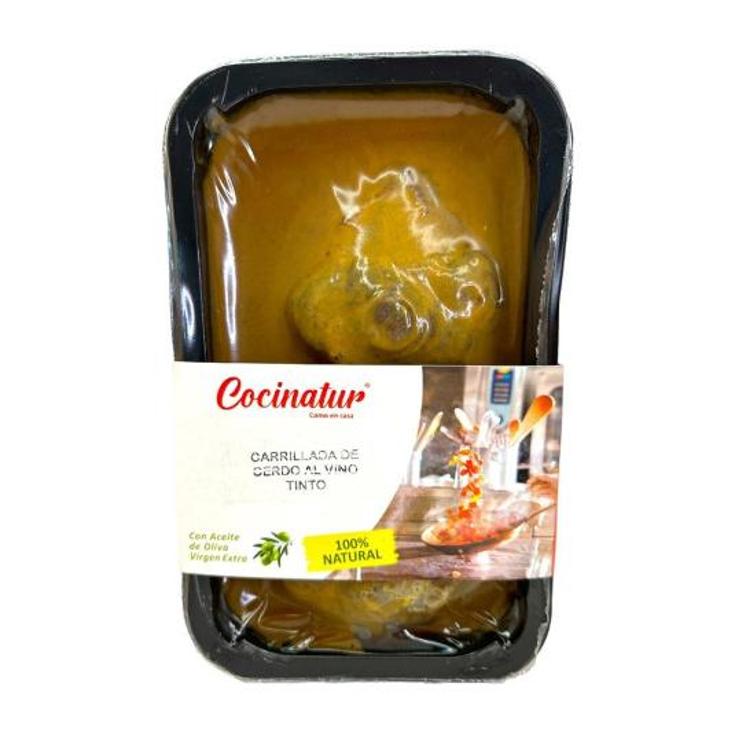 CARRILLADA CERDO AL VINO TINO COCINATUR BDJA 350 GR