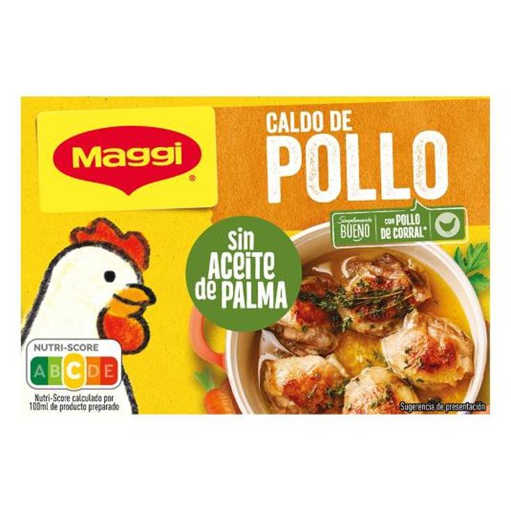 CALDO POLLO 8 PTLLAS MAGGI PQTE 80 GR