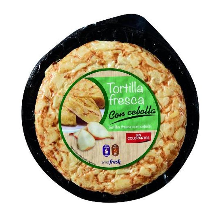 TORTILLA PATATAS FRESCA C/CEBOL EMDFRESH UNIDAD 600 GR