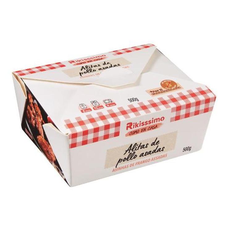 ALITAS POLLO HORNEADAS RIKISSSIMO BDJA 500 GR
