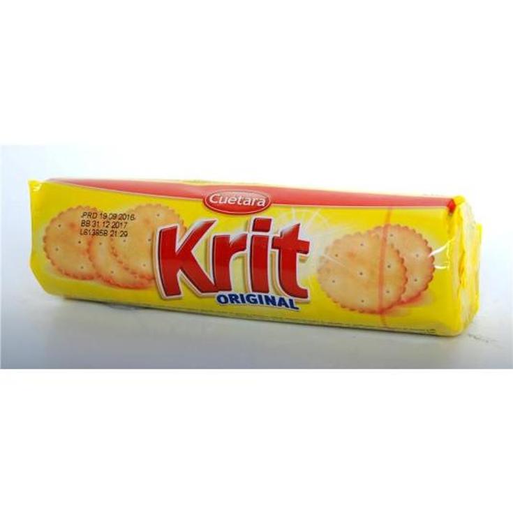 GALLETAS KRIT CANAPE CUETARA PQTE 100 GR