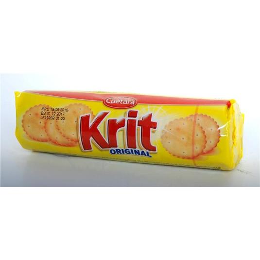 GALLETAS KRIT CANAPE CUETARA PQTE 100 GR