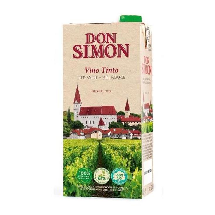 VINO TINTO 12º DON SIMON BRIK 1 LT