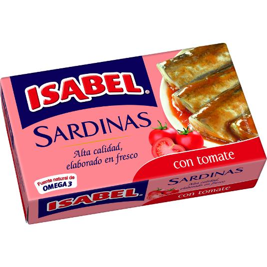 SARDINA TOMATE F/A. ISABEL LATA 80 GR