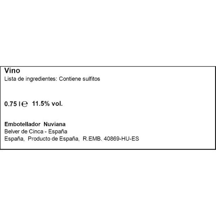 VINO ROSADO DE LA TIERRA 14º VERANZA BTLLA 75 CL