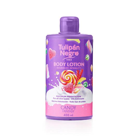 BODY LOTION CANDY TULIPAN NEGR DOSIF 400 ML