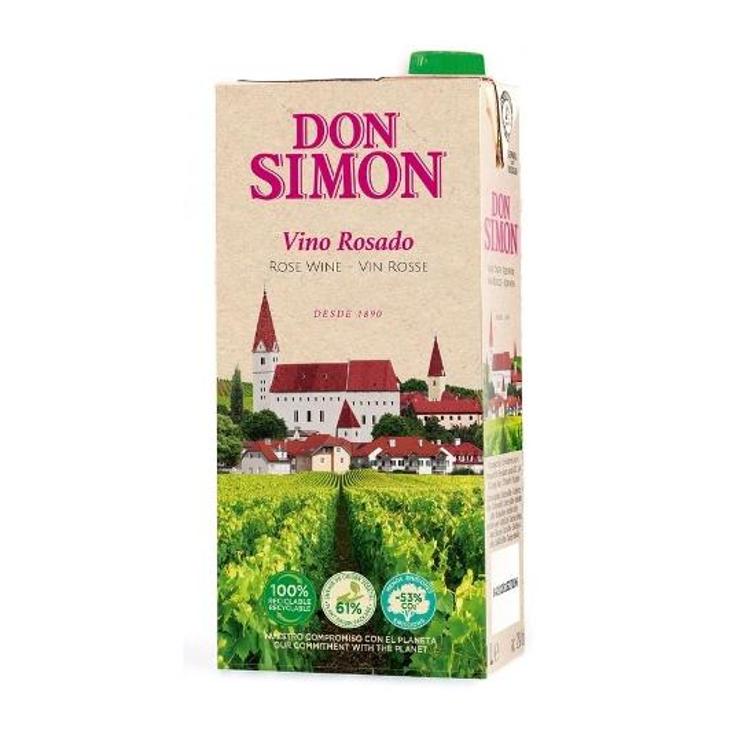 VINO ROSADO 11º DON SIMON BRIK 1 LT