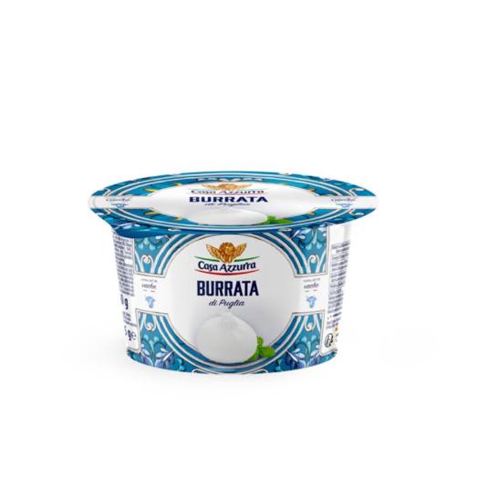 BURRATA VACA CASA AZZURRA TRRNA 125 GR