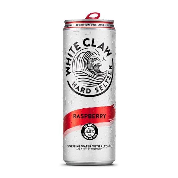 COMBINADO HARD SELTZ.RASPB.4,5º WHITE CLAW LATA 33 CL