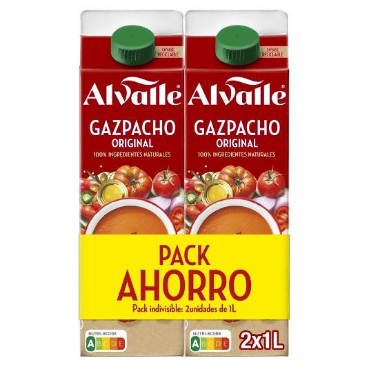 GAZPACHO DUPLO ALVALLE PACK 2 LT