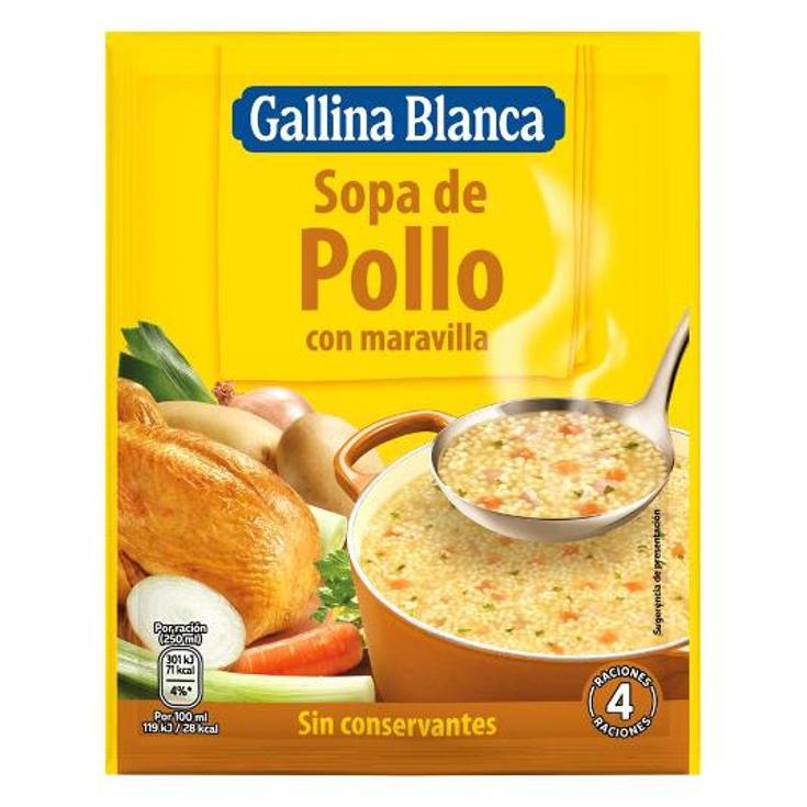 SOPA MARAVILLA G.BLANCA SOBRE 90 GR