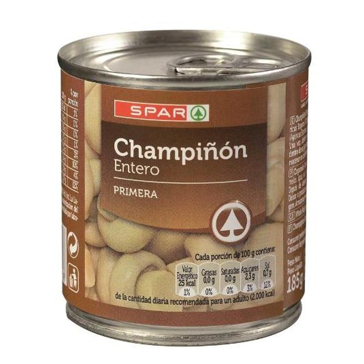 CHAMPIÑON ENTERO SPAR BOTE 105 GR