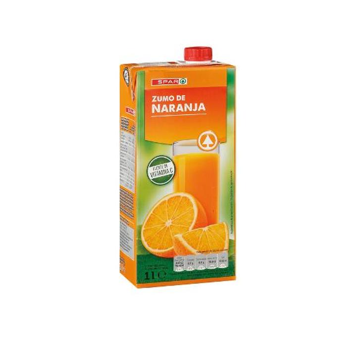 ZUMO NARANJA SPAR BRIK 1 LT