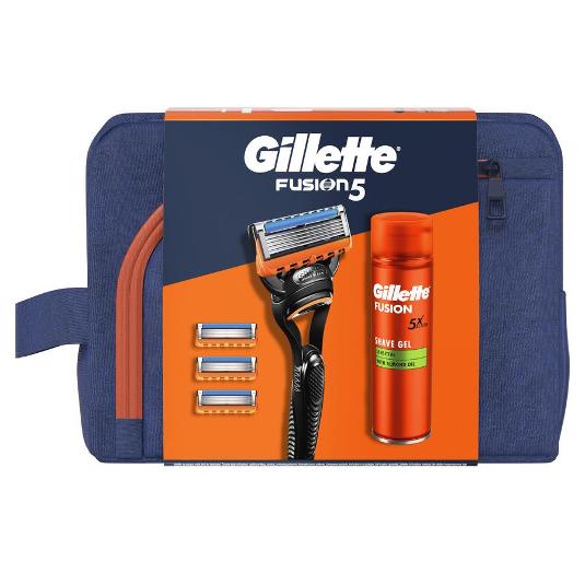 NECESER FUSION 5 GEL 200+4 REC. GILLETTE ESTCHE 1 UD