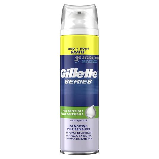 ESPUMA AF.SERIES ACONDI.200+50 GILLETTE SPRAY 250 ML