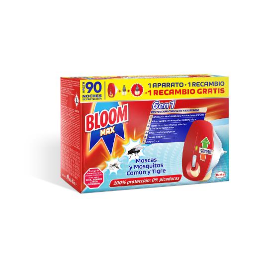 INSECT.ELEC.LIQU.APARATO+2 REC. BLOOM MAX ESTCH 1 UD