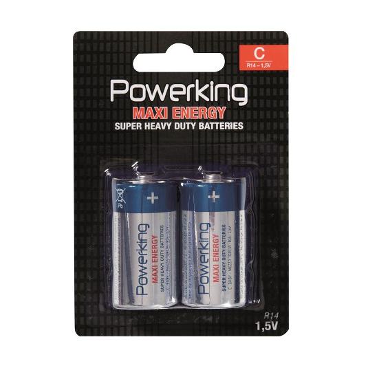 PILAS SALIN R-14P BLIS 2U. POWERKING BLIST 1 UD