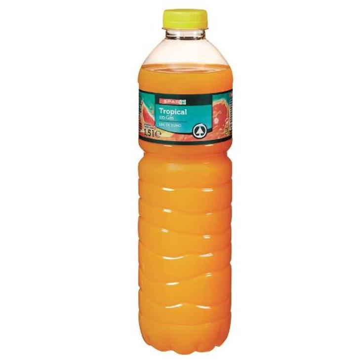 REFRESCO S/GAS 12% ZUM TROPICAL SPAR BTLLA 1500 ML