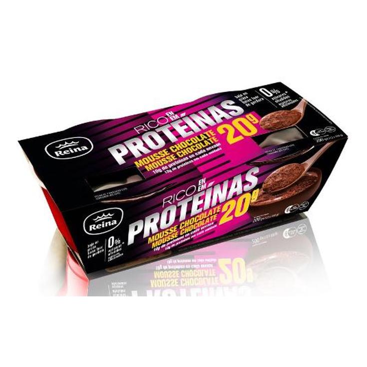 MOUSSE CHOCOLATE RICO PROTEI.X2 REINA PACK 200 GR