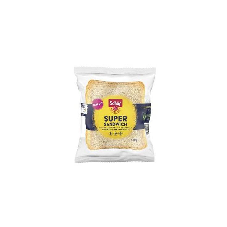 PAN SANDWICH SUPER SIN GLUTEN SCHÄR BOLSA 280 GR