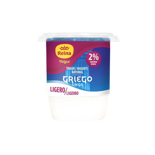 YOGUR ESTILO GRIEGO 2%MG REINA UNIDAD 500 GR