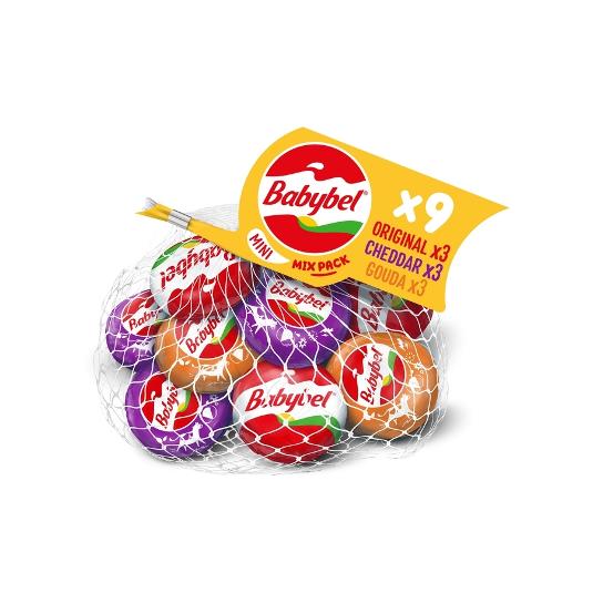 QUESO MINI MIX 9 UDS BABYBEL BOLSA 180 GR