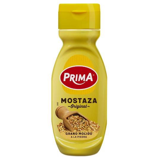 MOSTAZA ORIGINAL PRIMA PET 265 GR