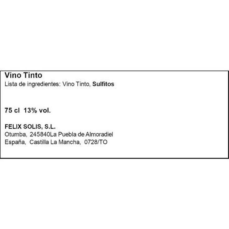 VINO TINTO MANCHA CRIANZA 13º MUCHAS MANOS BTLLA 75 CL