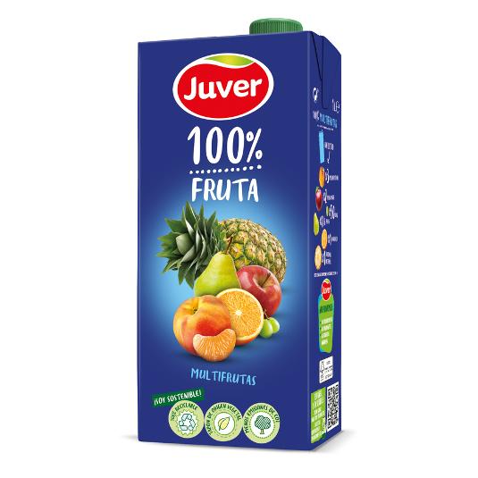 ZUMO MULTIFRUTAS JUVER BRIK 1 LT