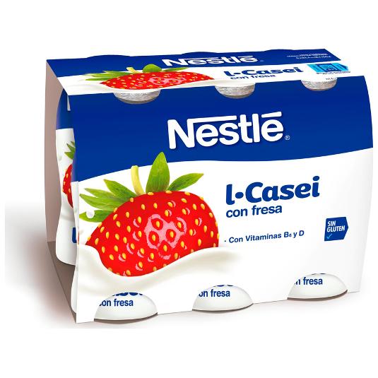 LCASEI FRESA 6X100 NESTLE PACK 600 GR